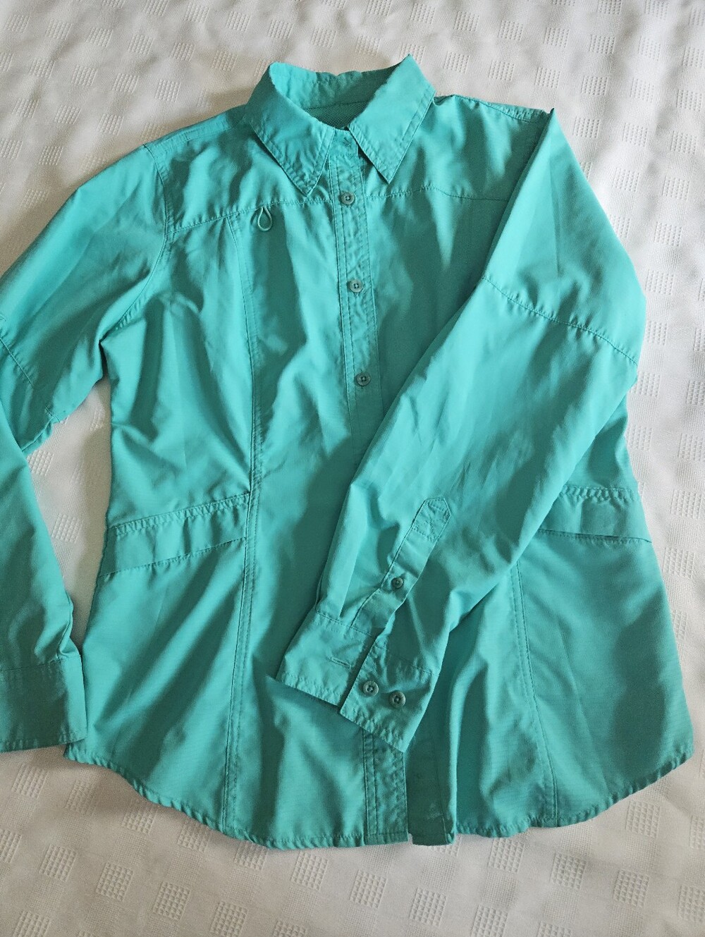 Reel Legends Aqua Performance UPF 40 Sun Protection Shirt Medium